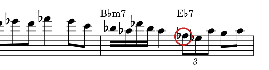 Opus 5.5 read the circled F flat as D flat